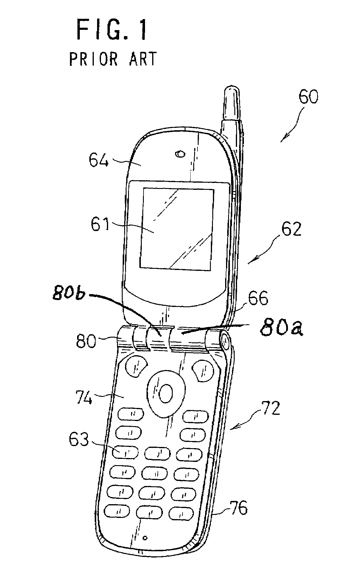 Foldable cellular phone set