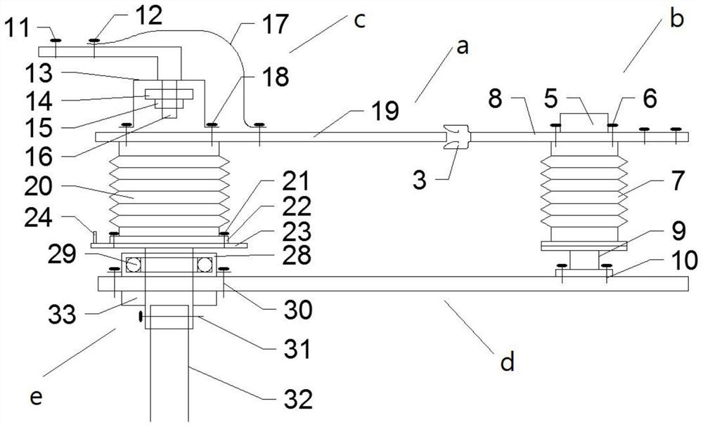 10kV outdoor isolating switch contact and isolating switch