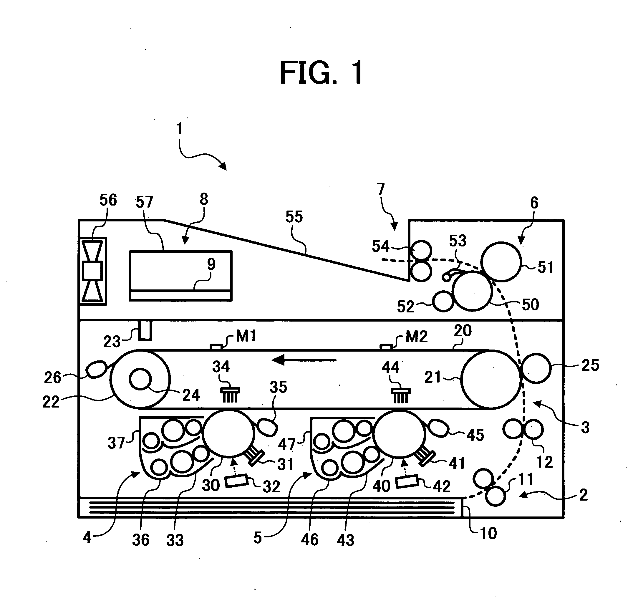 Color image forming apparatus capable of effectively matching registration between elementary color images