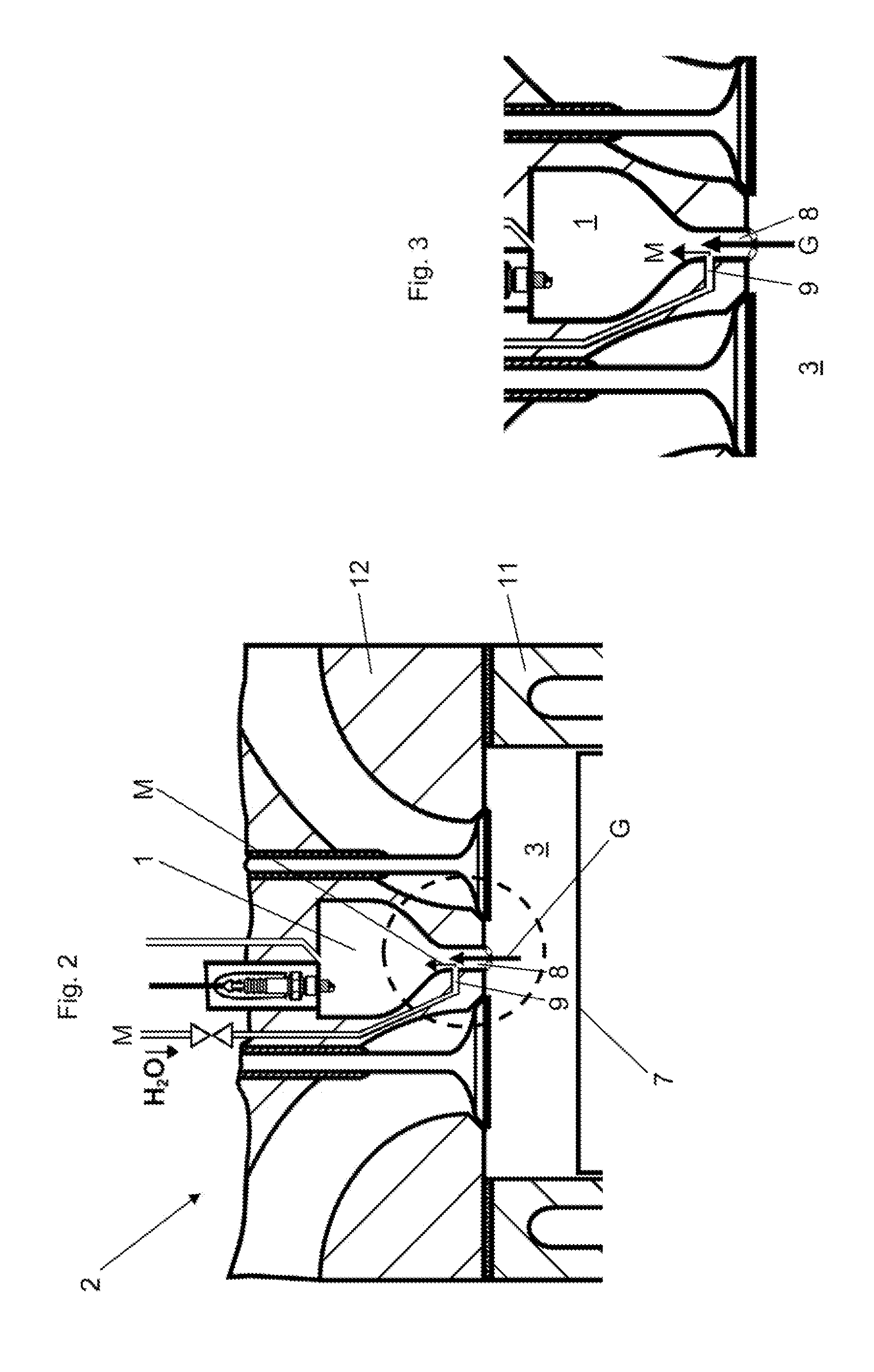 Method of operating a combustion engine provided with at least one flushed prechamber
