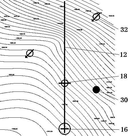 Horizontal well inclination section geosteering method