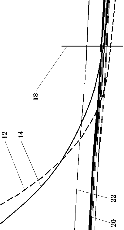 Horizontal well inclination section geosteering method