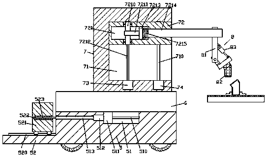 A scrubbing device for water cups