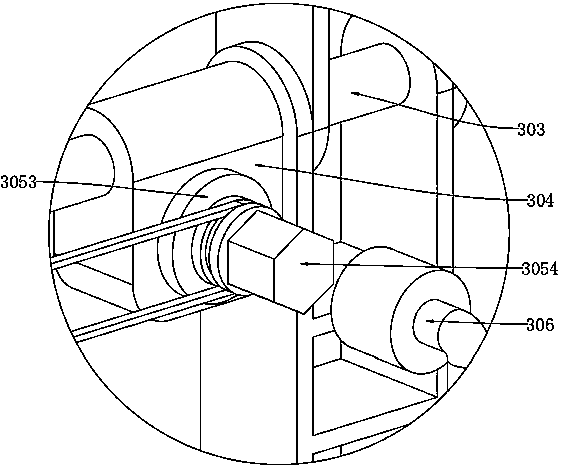 Combined ladder cage for construction engineering