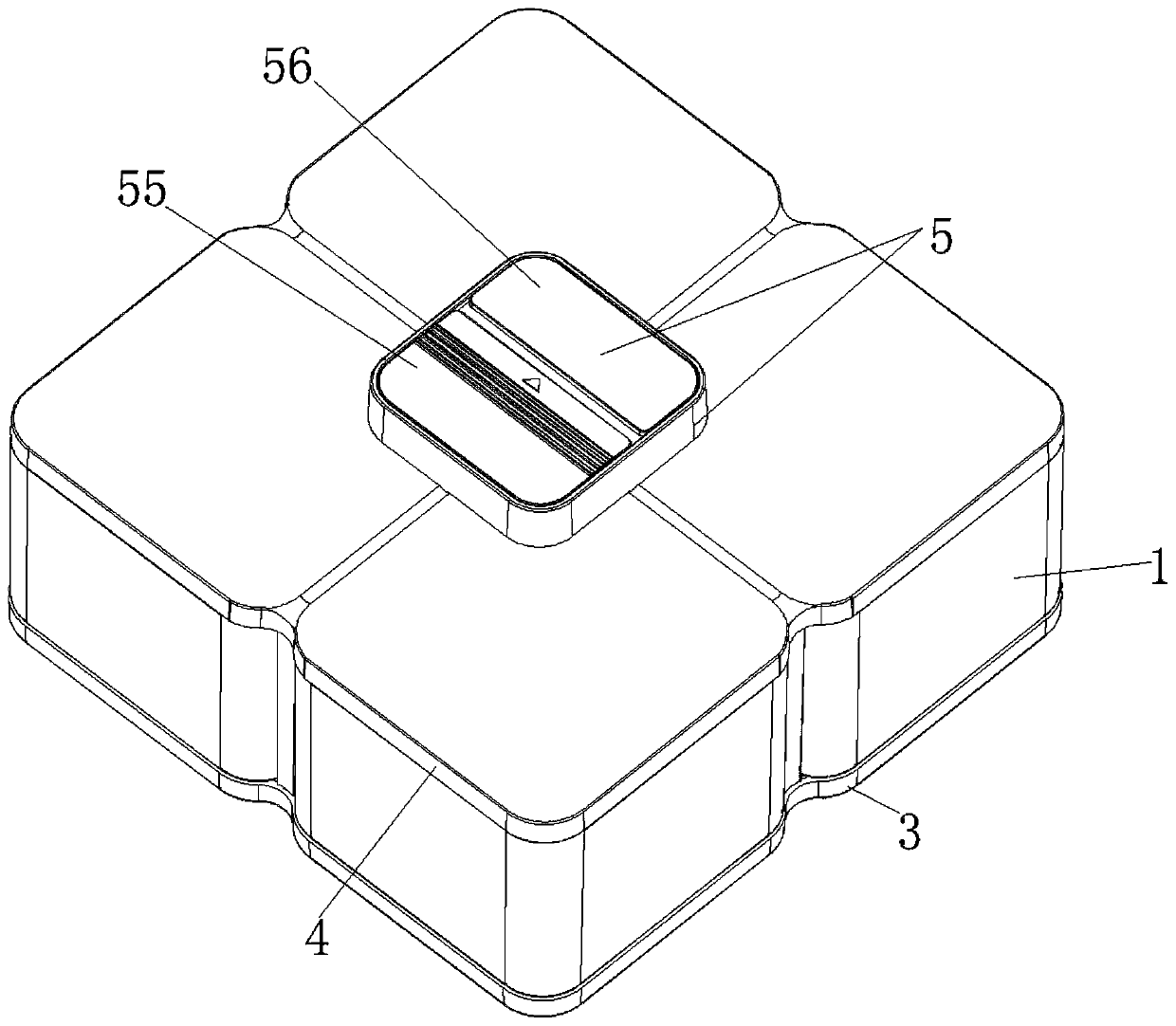 Intelligent desktop storage box