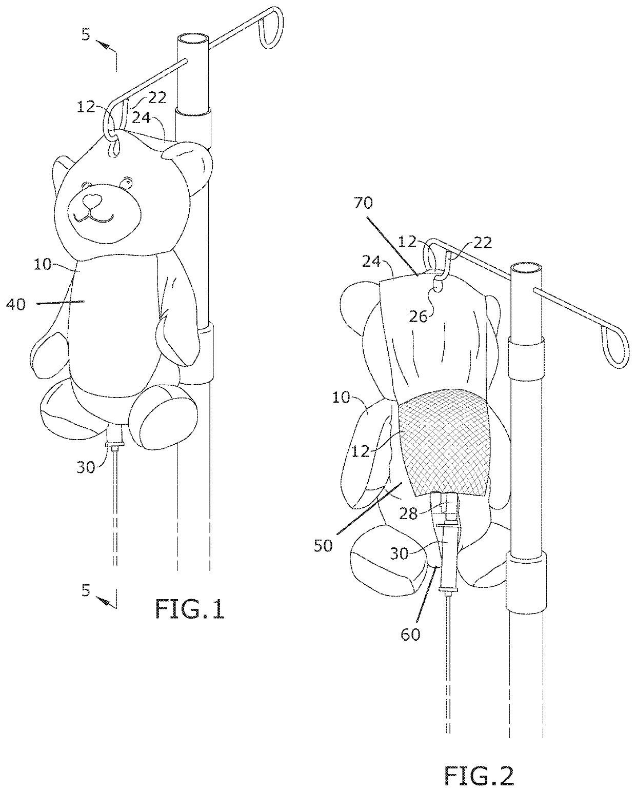 Therapeutic pouch for concealing intravenous therapy equipment