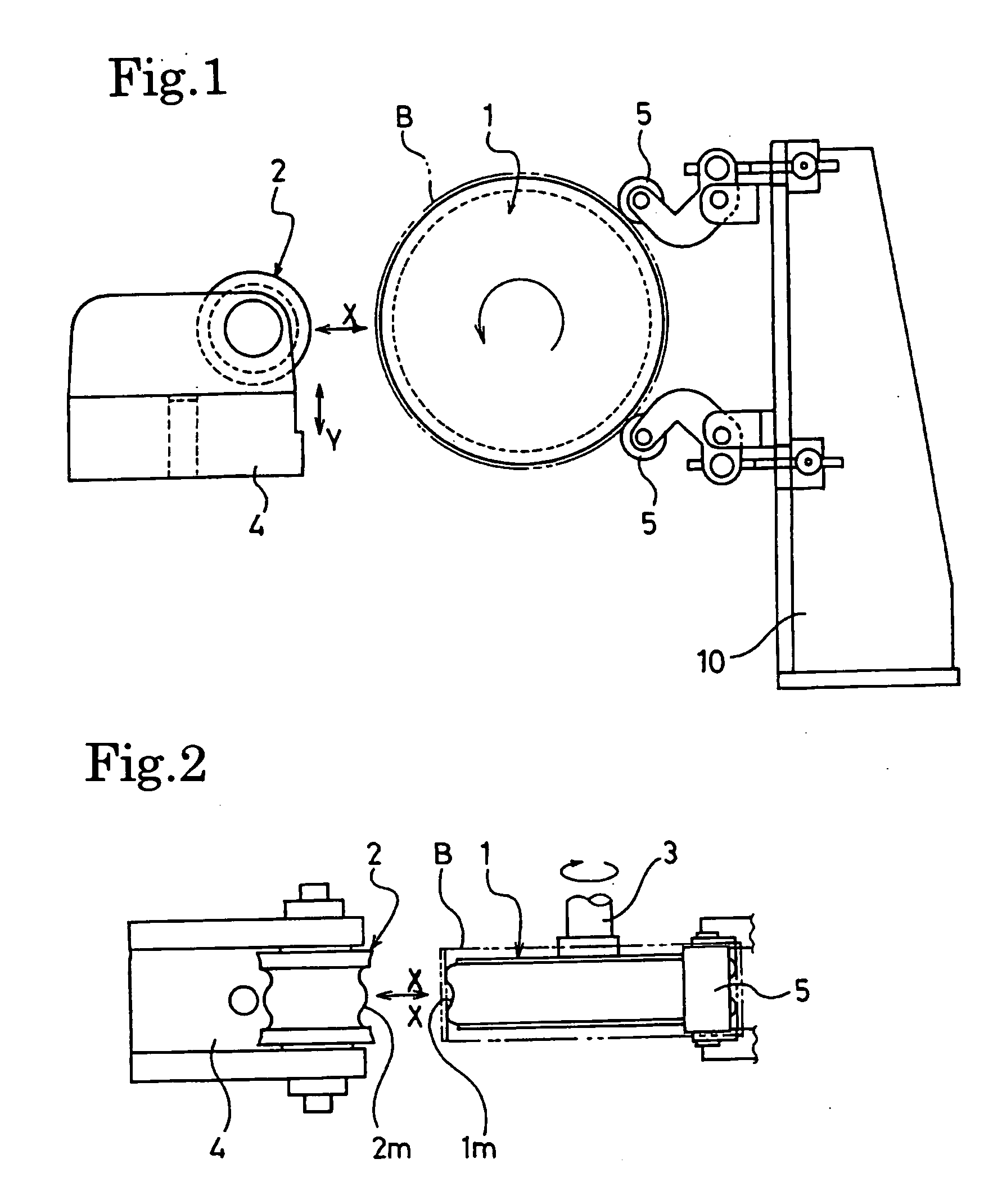 Method and device for manufacturing support body for run flat