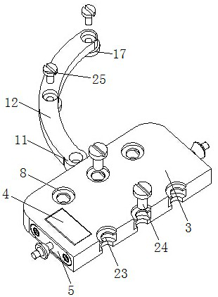 An orthopedic locking combination plate for medial acetabular approach