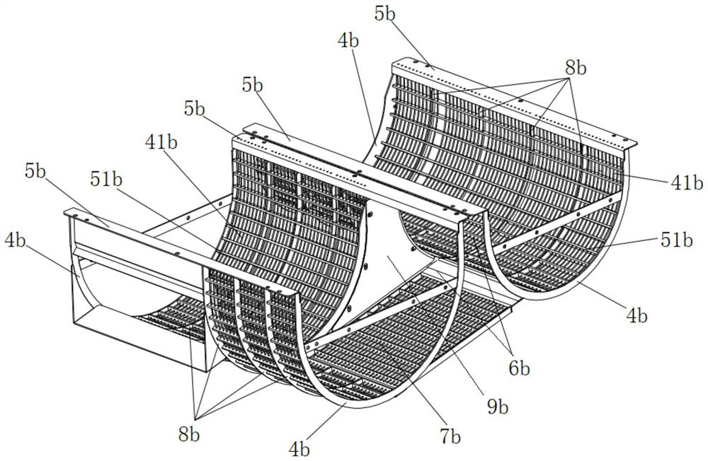 Double-helix threshing and conveying system and combine harvester