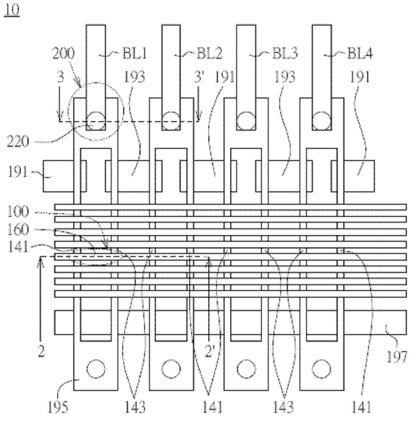 Semiconductor structure, manufacturing method for semiconductor structure and operating method for semiconductor structure