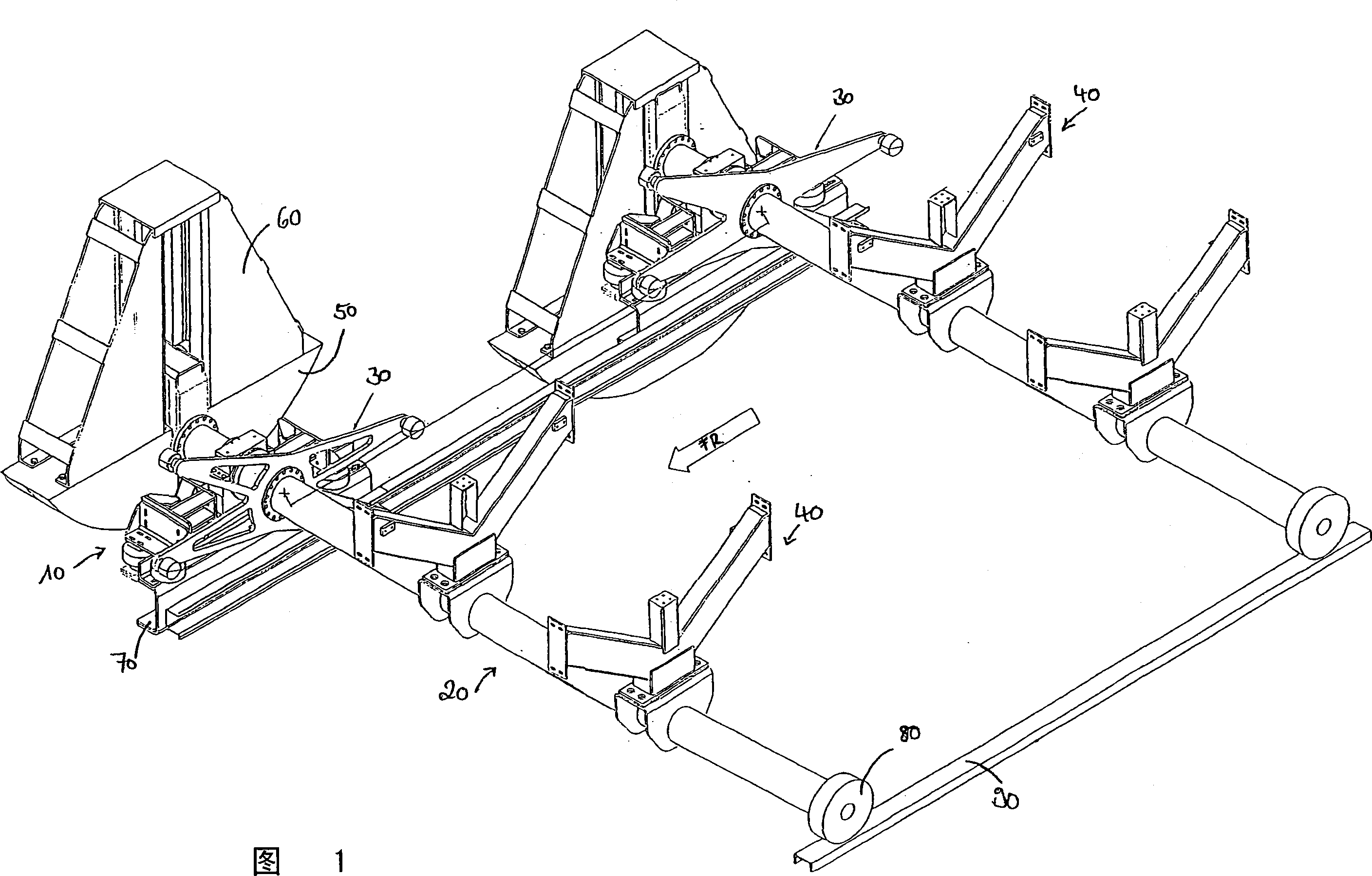 Unit and method for conveying workpieces along a processing run