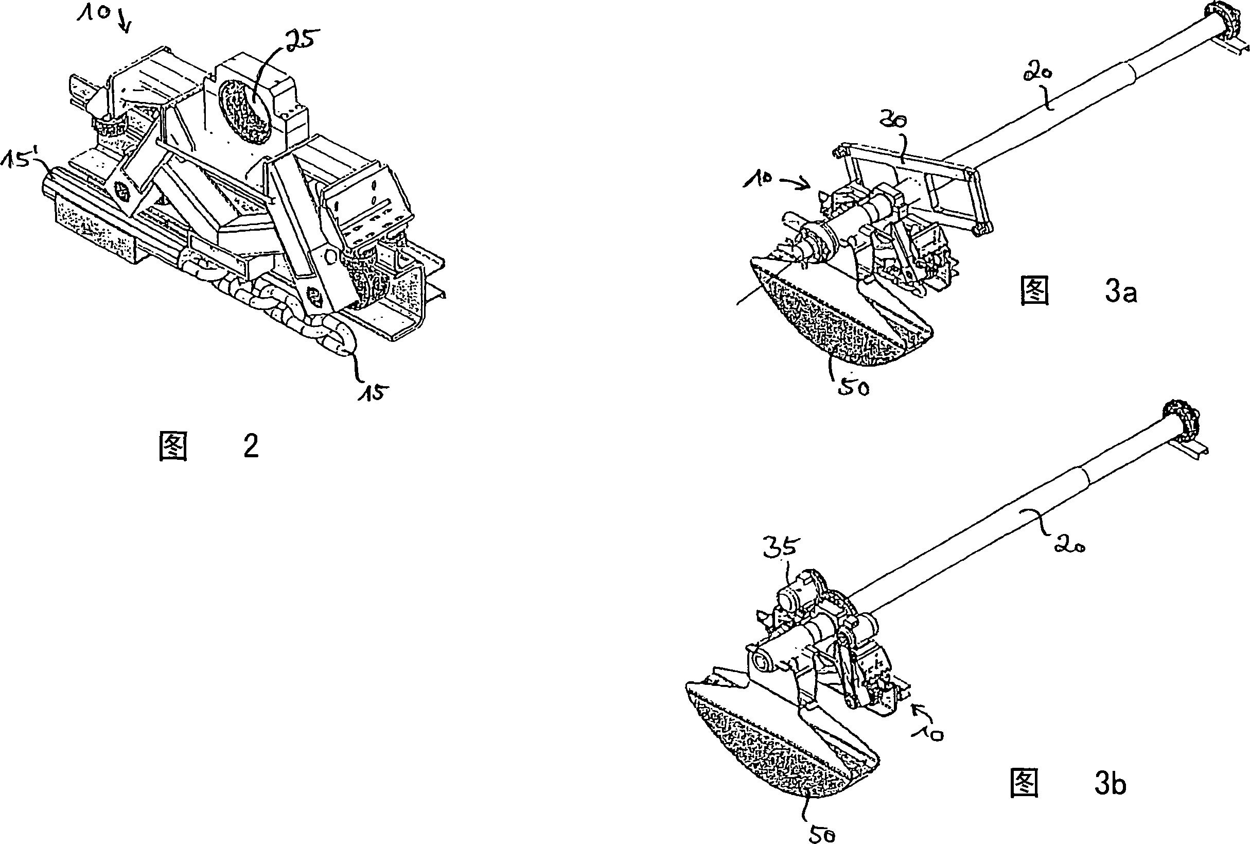 Unit and method for conveying workpieces along a processing run
