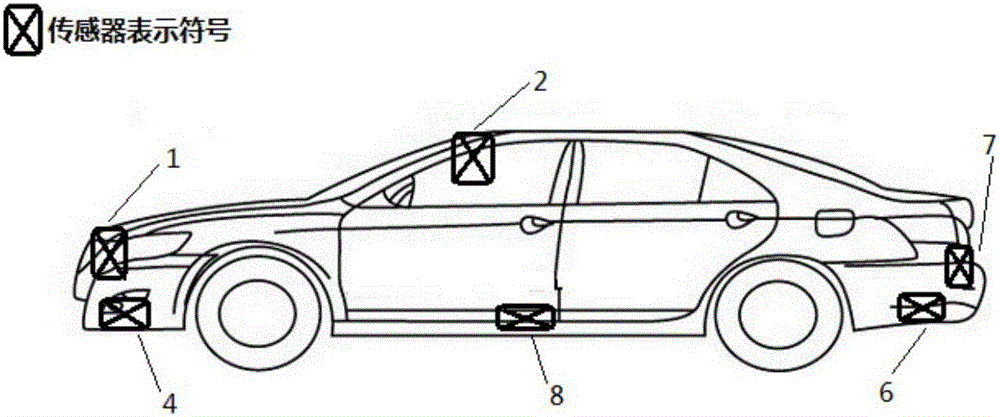 Detection system for detecting targets around vehicle and application of detection system