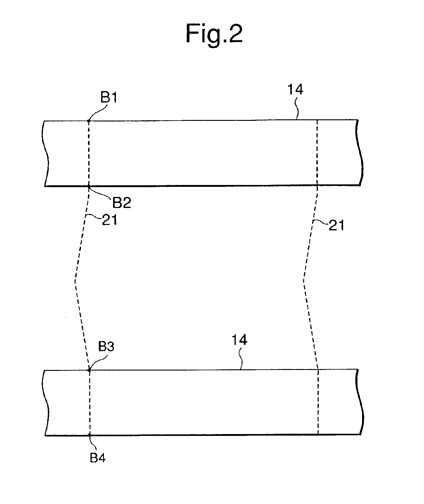Liquid crystal display device of an in-plane switching mode including a black matrix layer