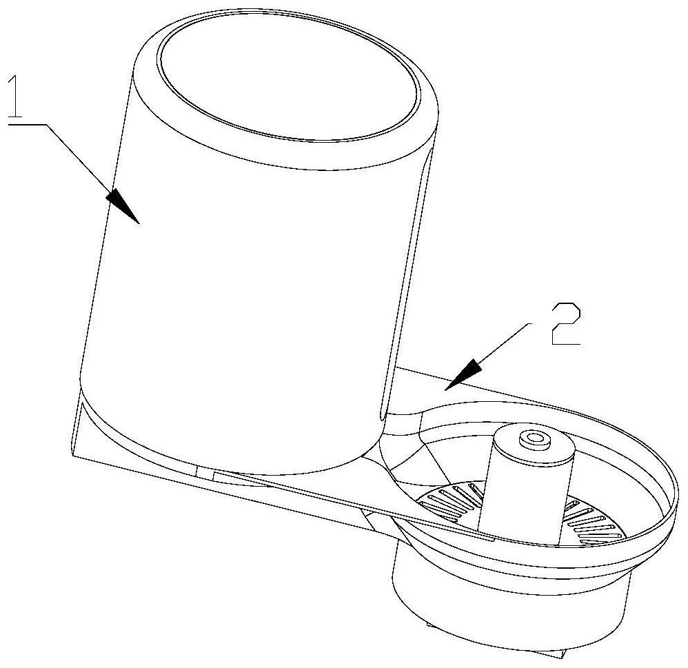 Water drinking assembly and pet water dispenser thereof