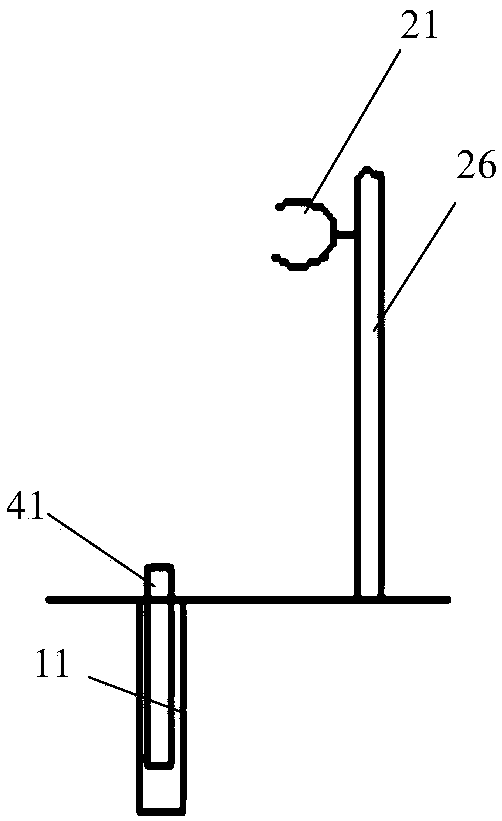 Powered rat-hole offline stand column connecting and unloading system and stand column connecting and unloading method