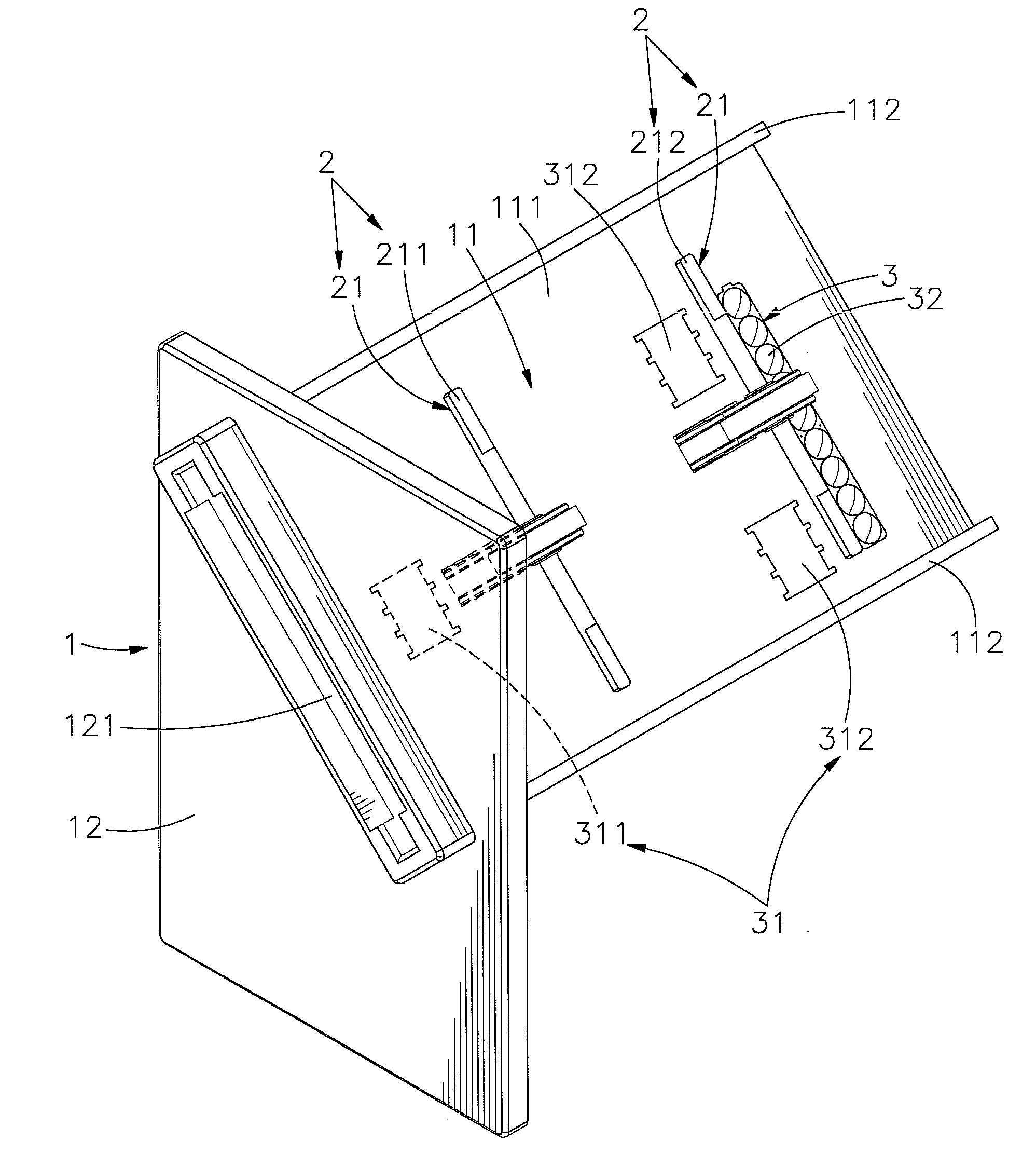Valuable document receiving and alignment method