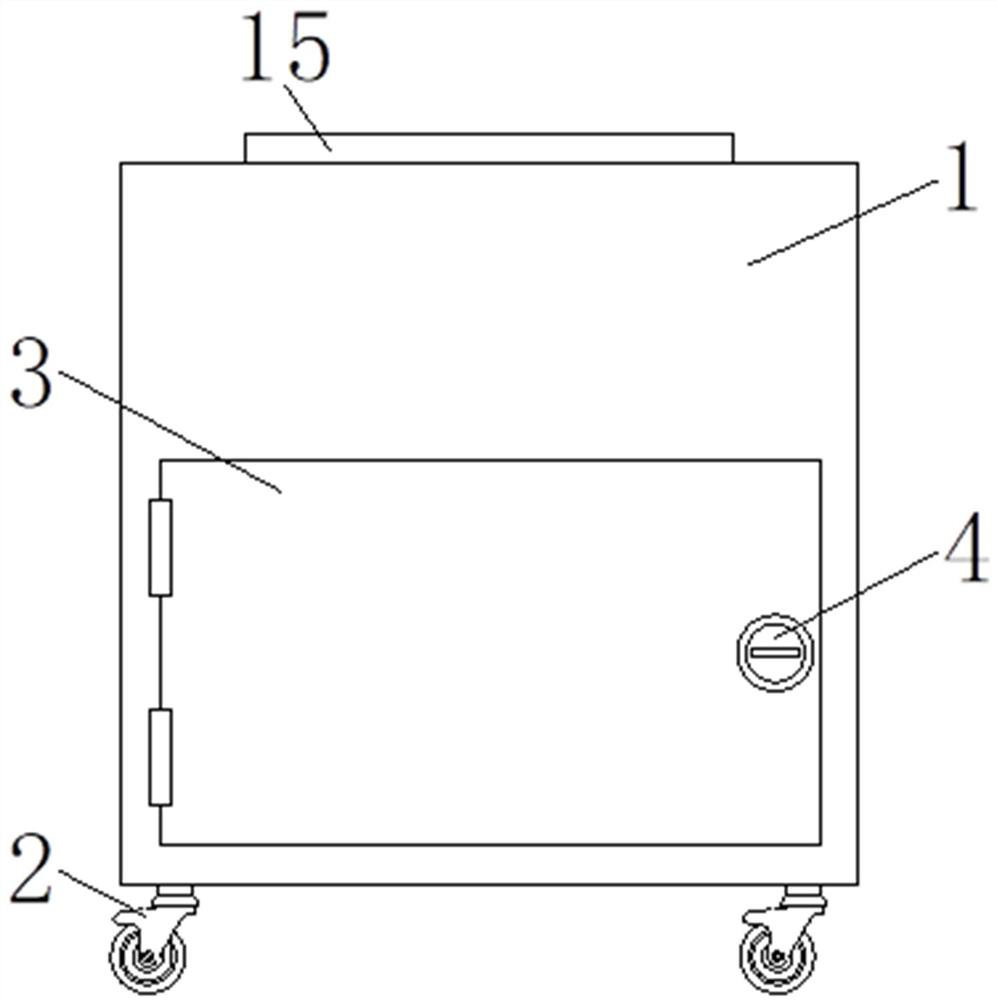 Anesthesia machine bearing box