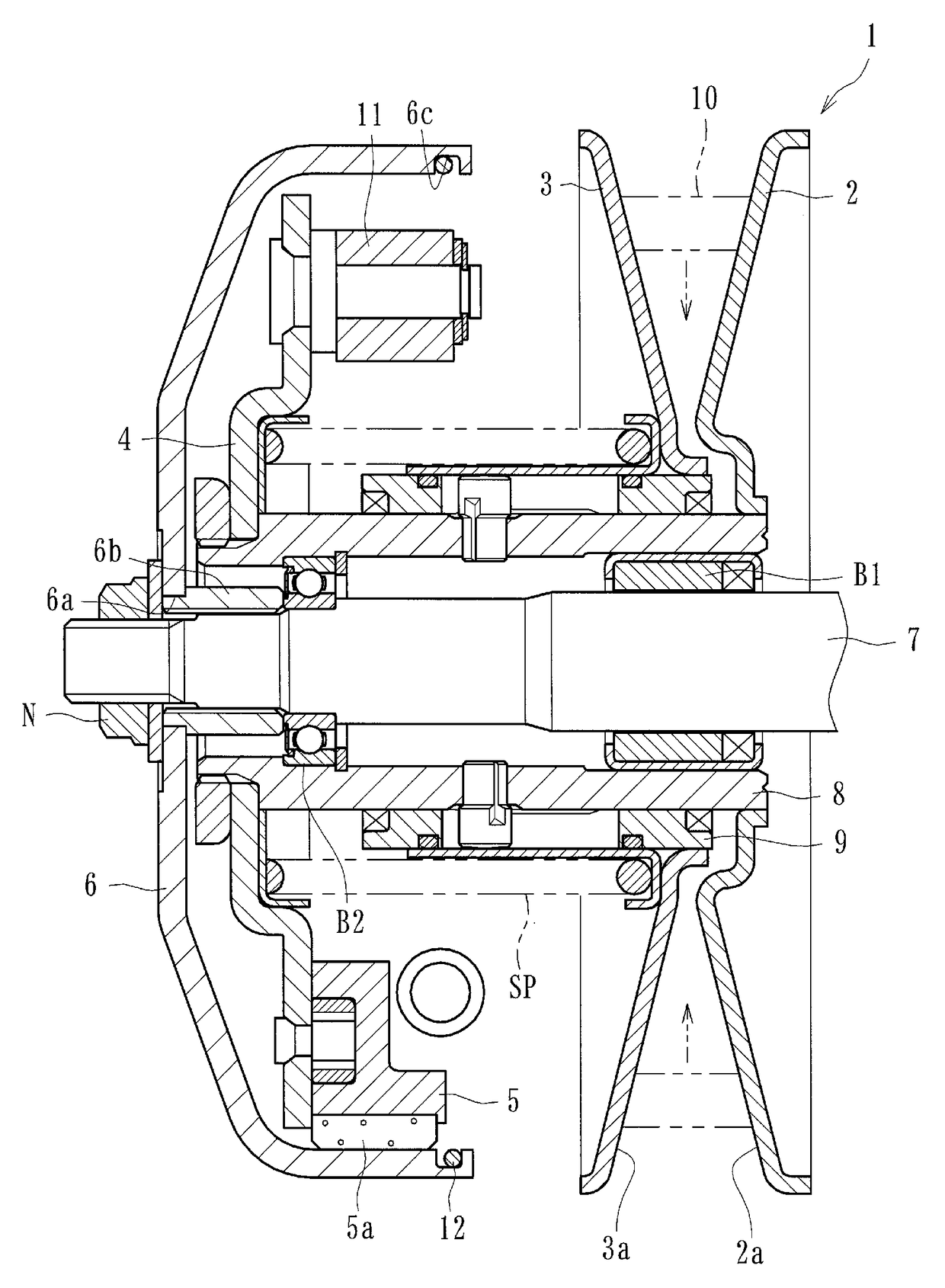 Centrifugal clutch apparatus