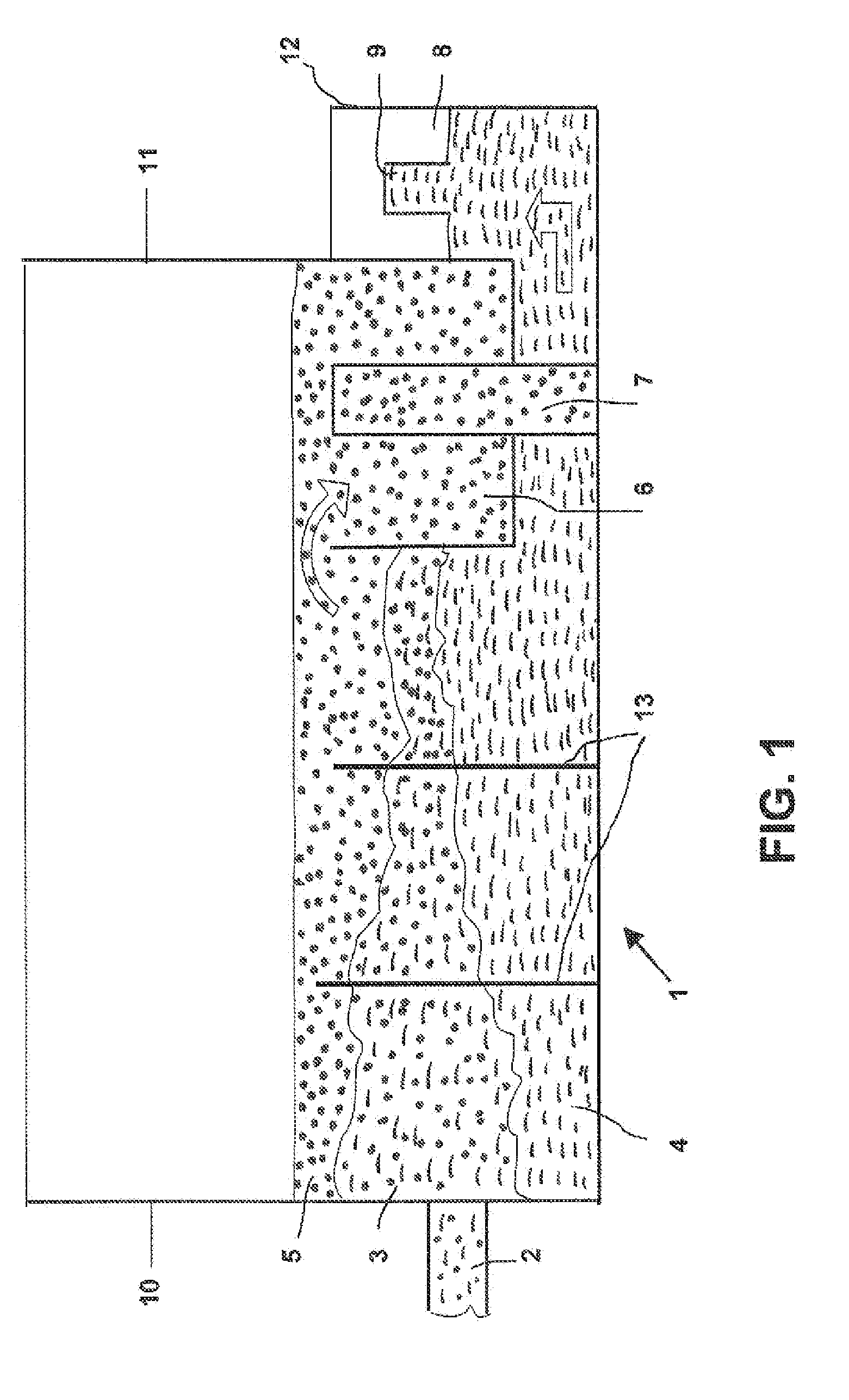 System for decreasing amount of organic solution in the liquid-liquid extraction process