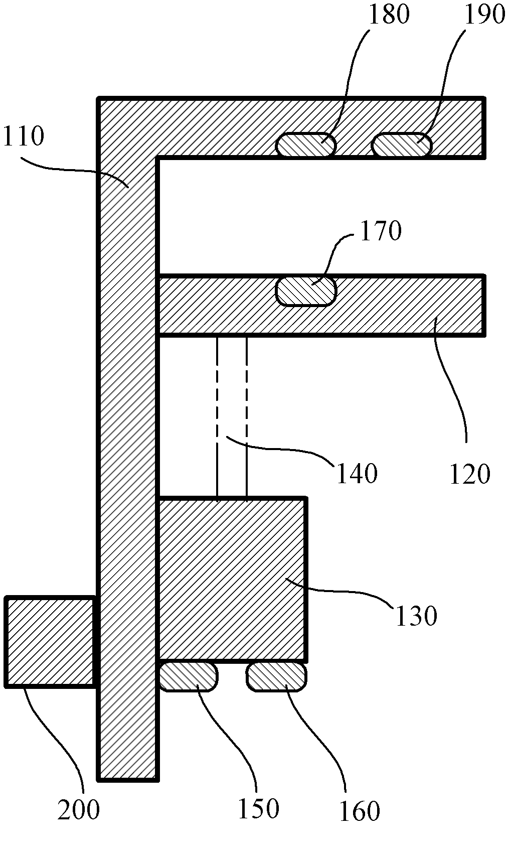 Non-invasive dynamic detection device for blood components