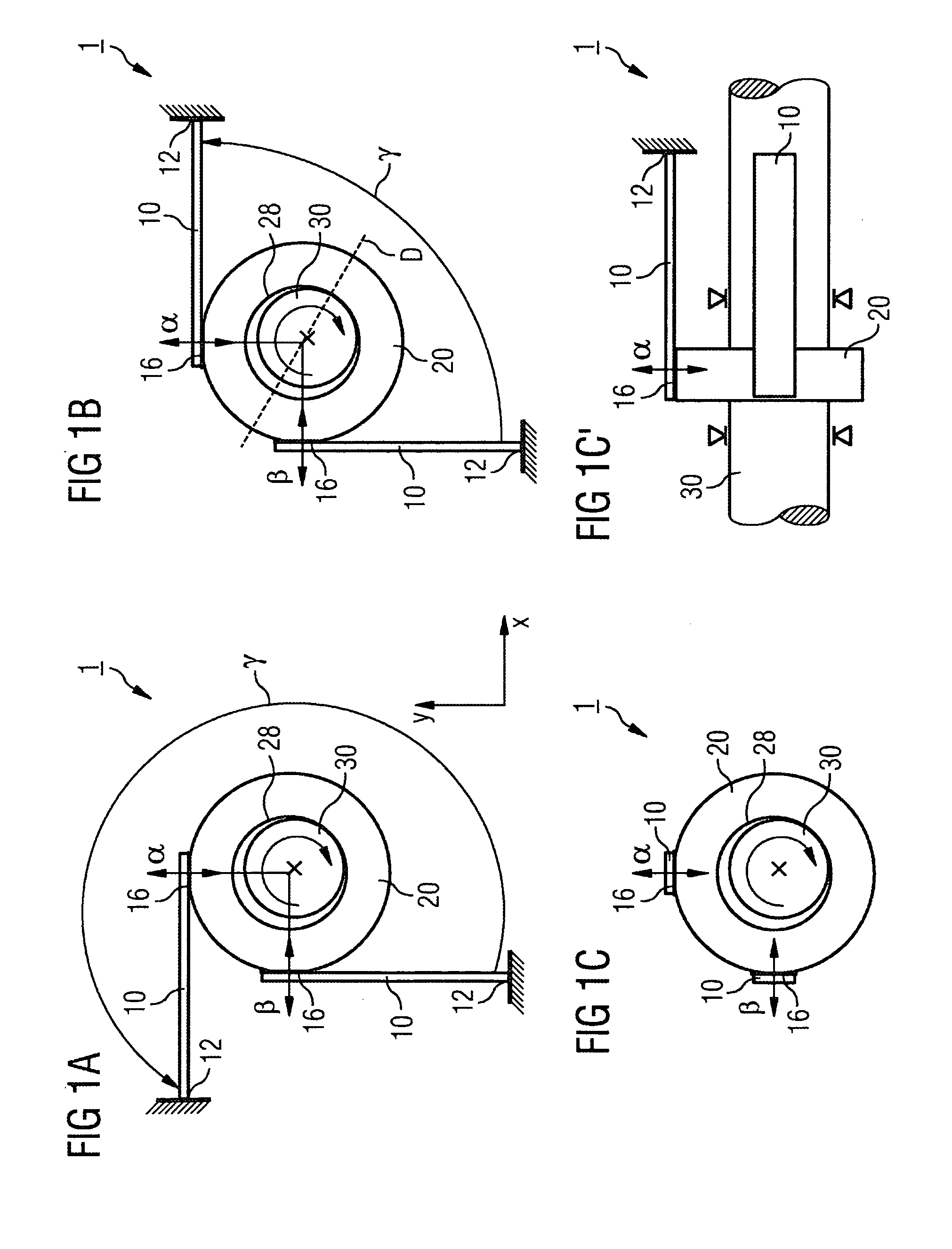 Electromechanical actuating drive