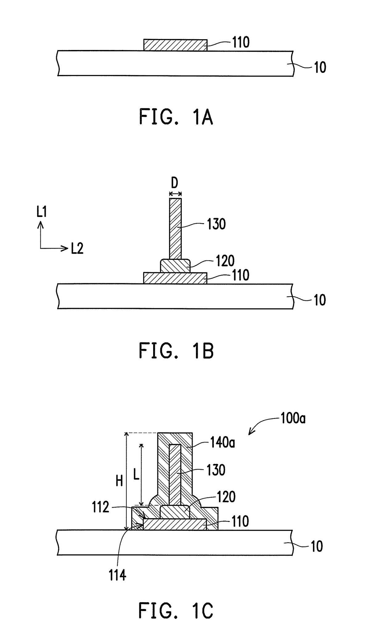 Pillar structure and manufacturing method thereof