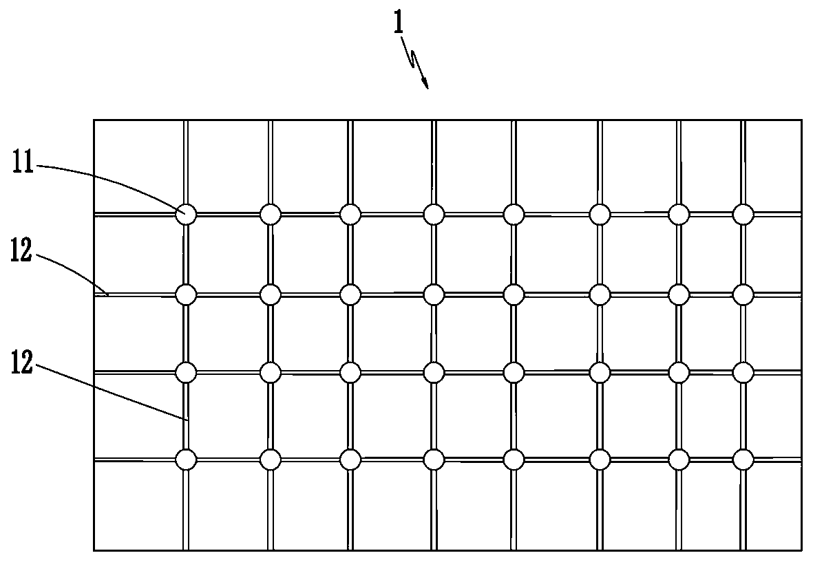 A vacuum suction blank structure and a feeding mechanism comprising the vacuum suction blank structure