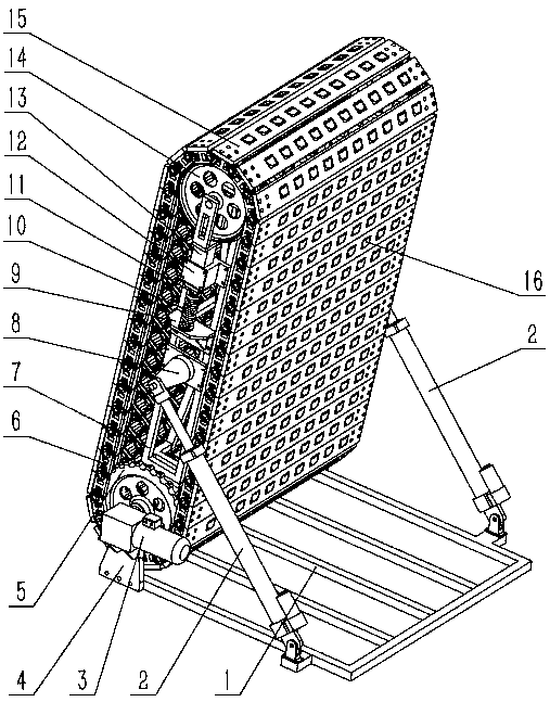 A rock climbing training device