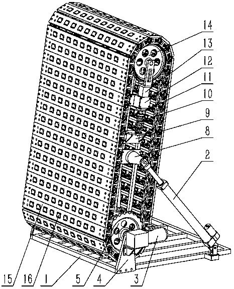 A rock climbing training device