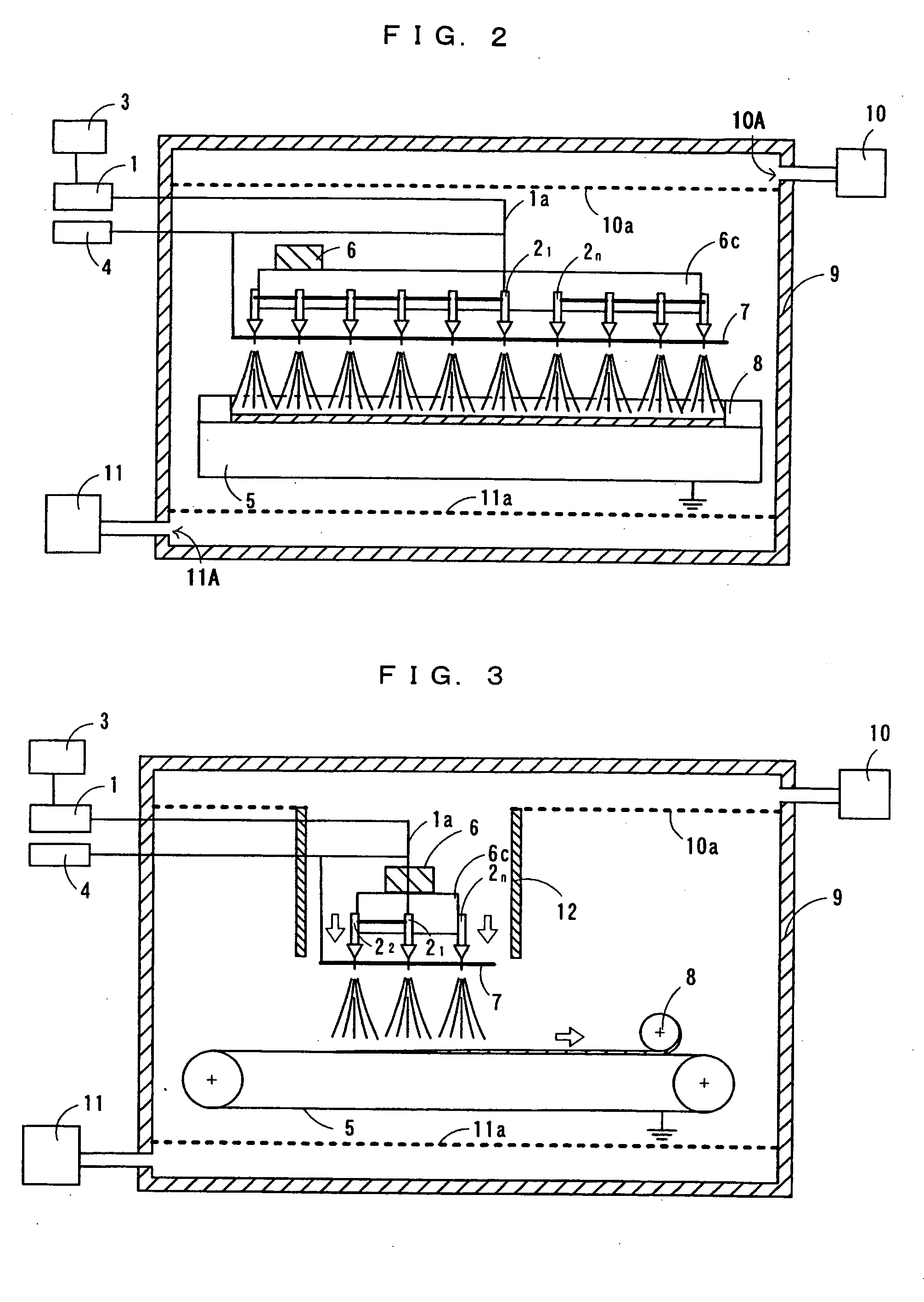 Method and apparatus of producing fibrous aggregate