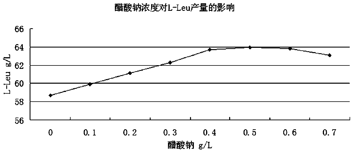 Method for producing L-leucine by fermentation