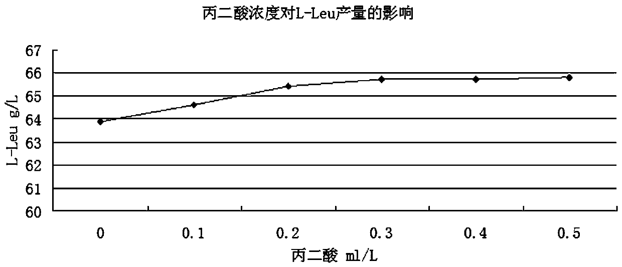 Method for producing L-leucine by fermentation