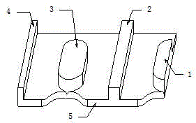 Digital fine contrast (DFC) magnetic core for light-emitting diode (LED) choking coil