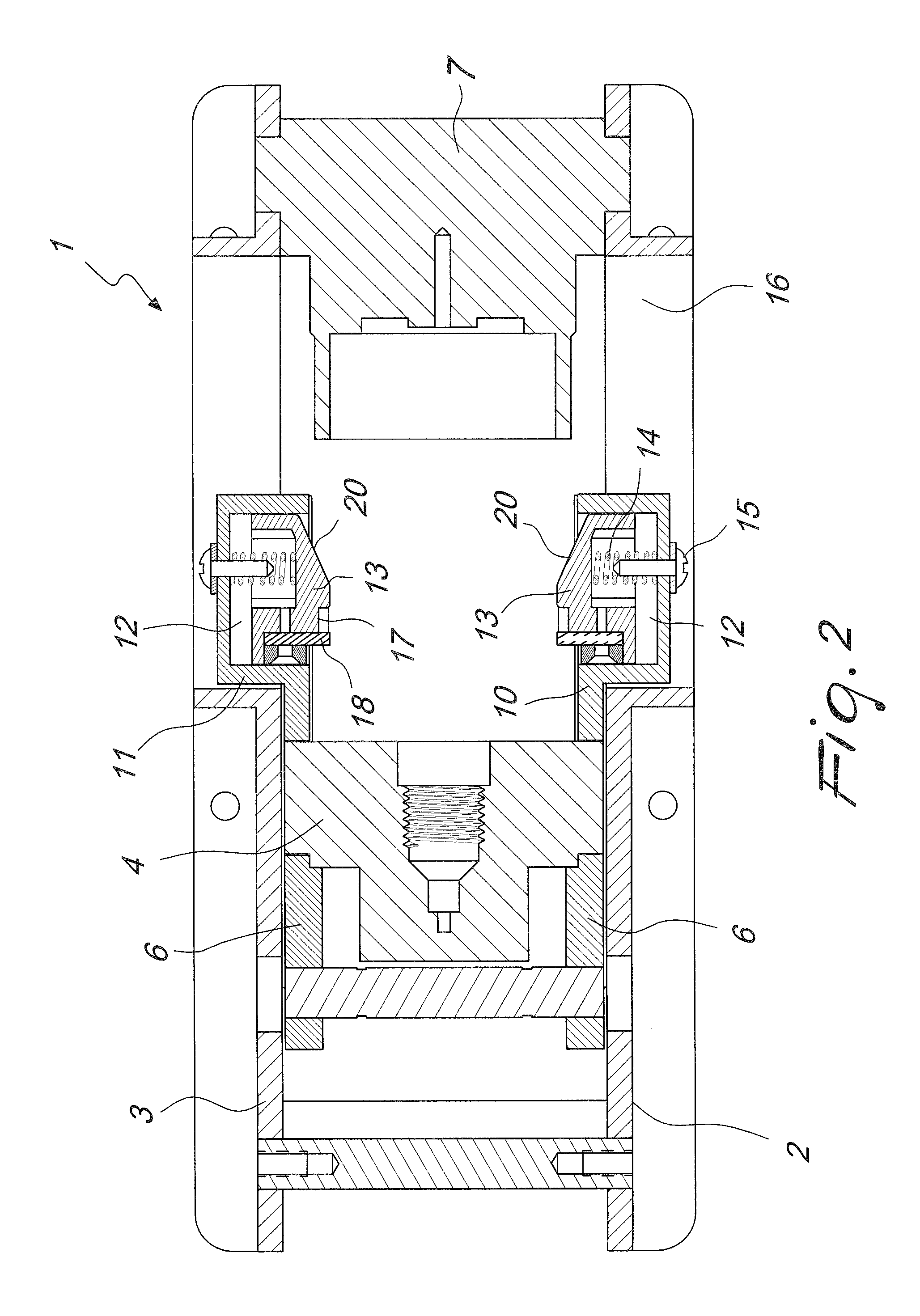 Infusion assembly for beverage preparing machine