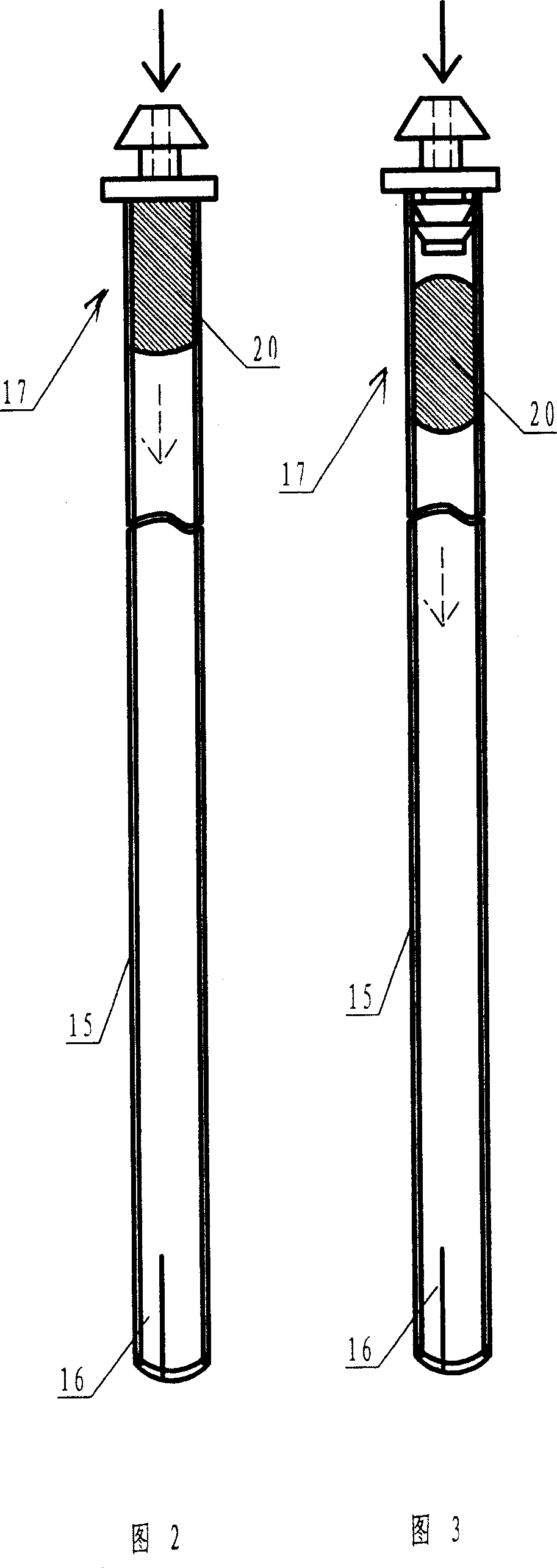 Underground infiltration irrigation device, its compensation core, and utilization method for said device