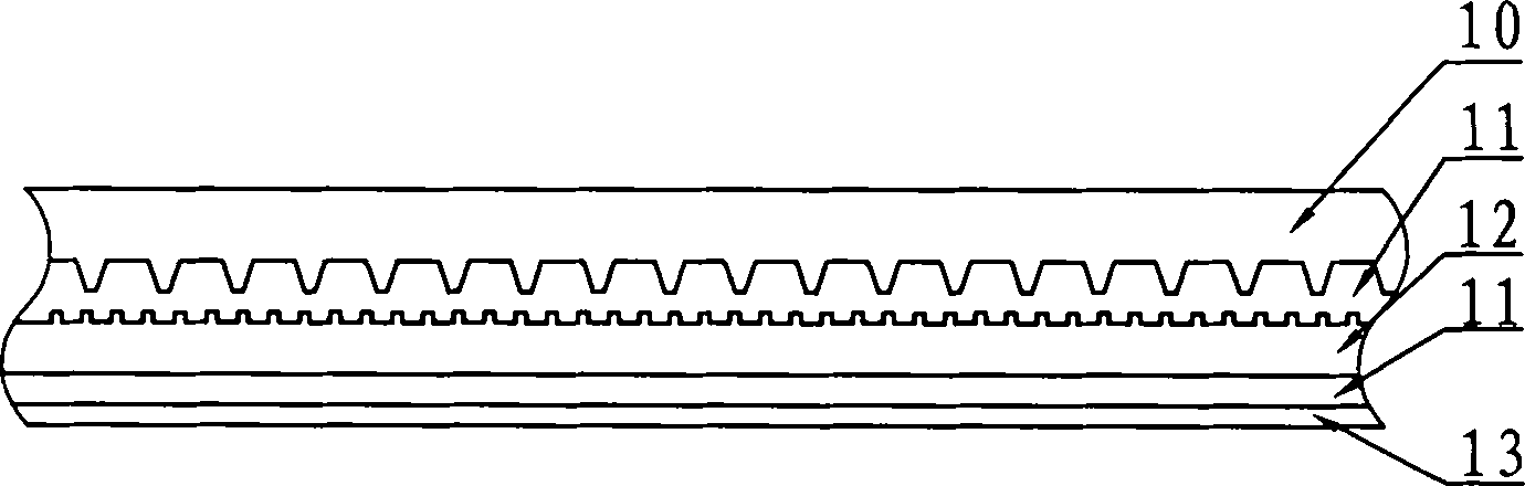 Simulation testing device for transmission rate of battery assembly light-transmitting layer