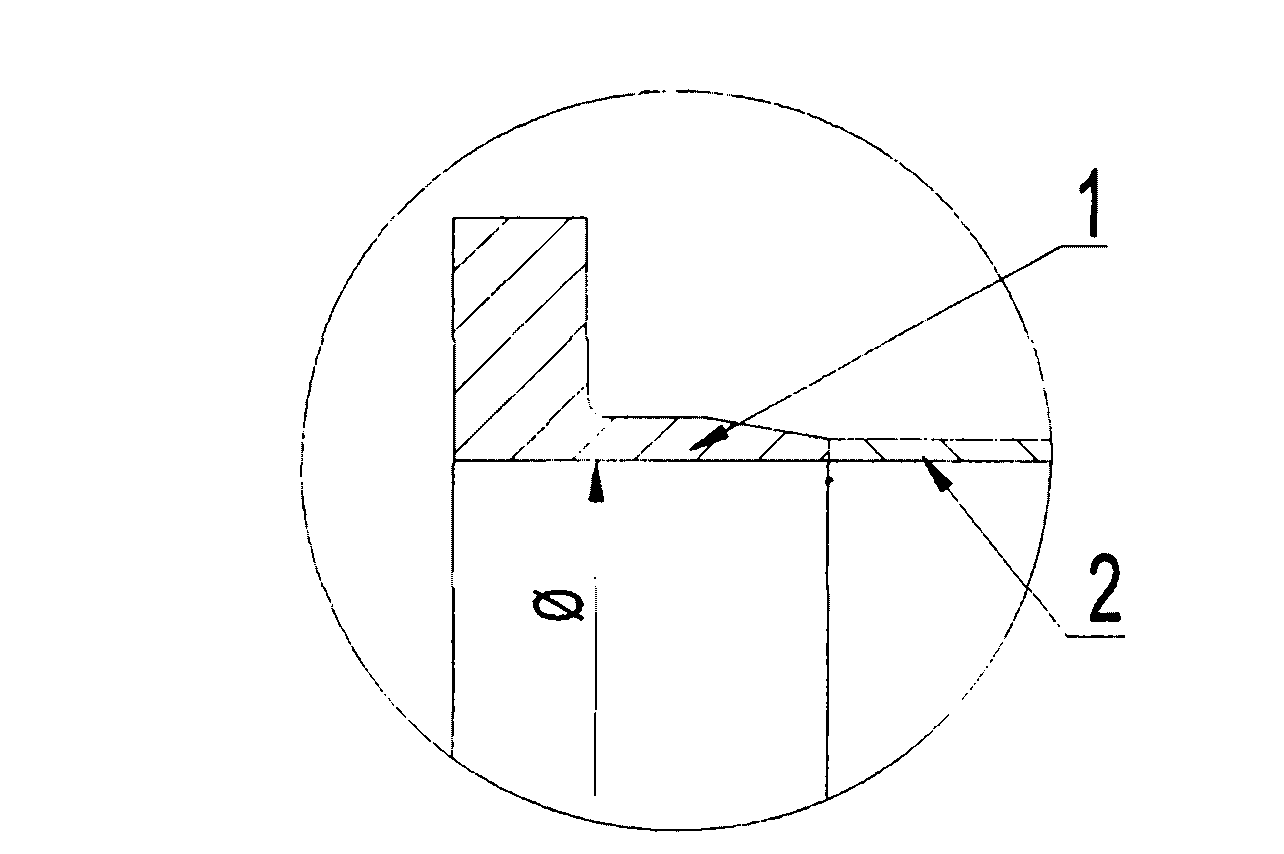 Titanium alloy welded case installation edge pre-deformation welding and micro forming method