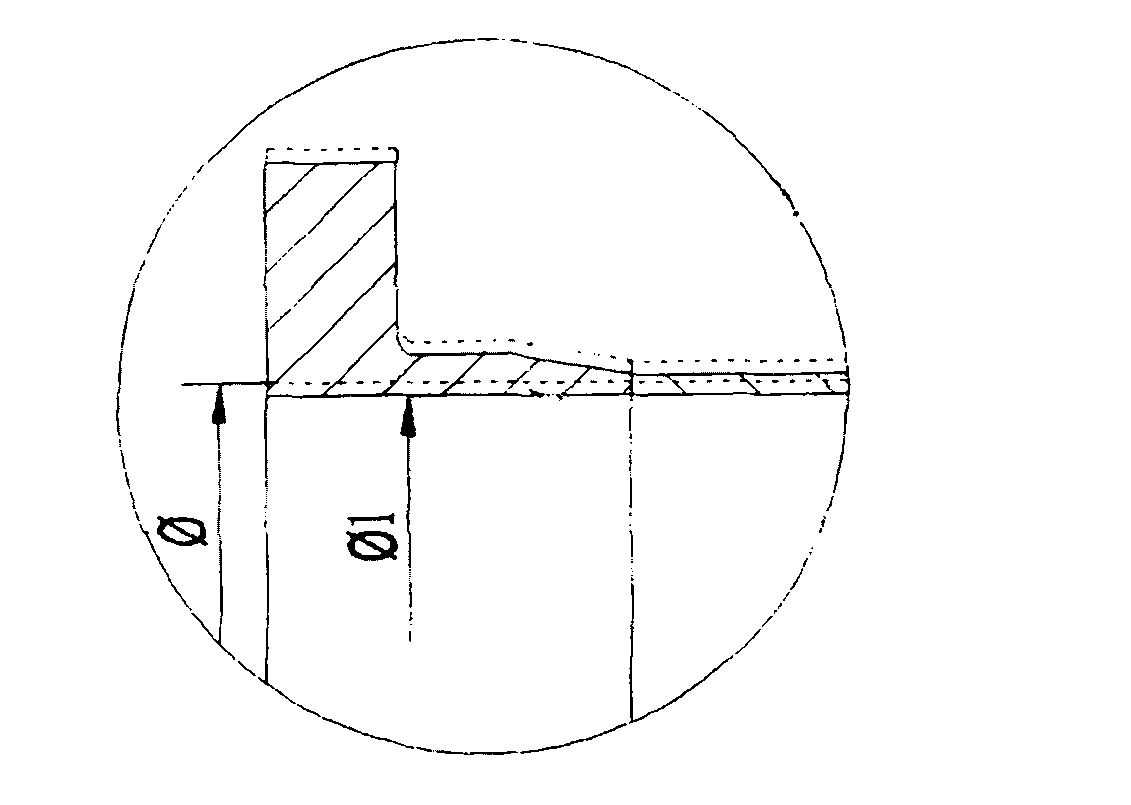 Titanium alloy welded case installation edge pre-deformation welding and micro forming method