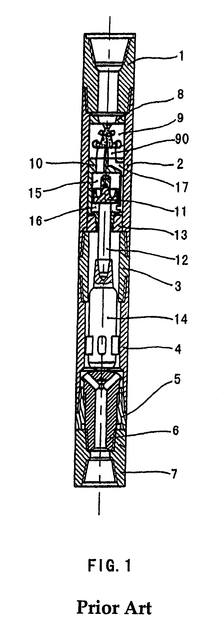 Power transmission unit of an impactor, a hydraulic jet impactor and the application thereof