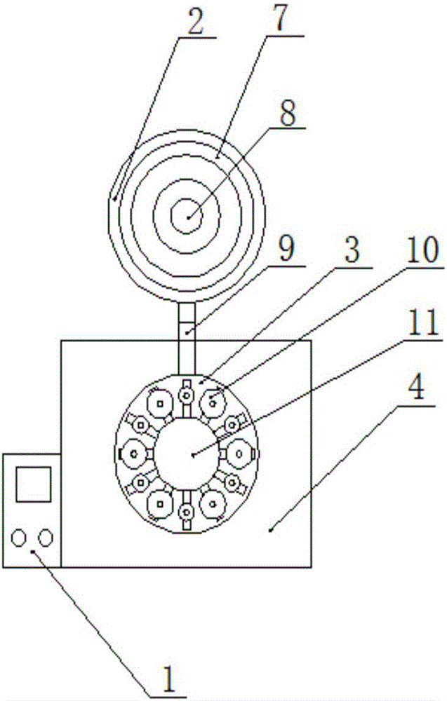 Fiber connector curing machine