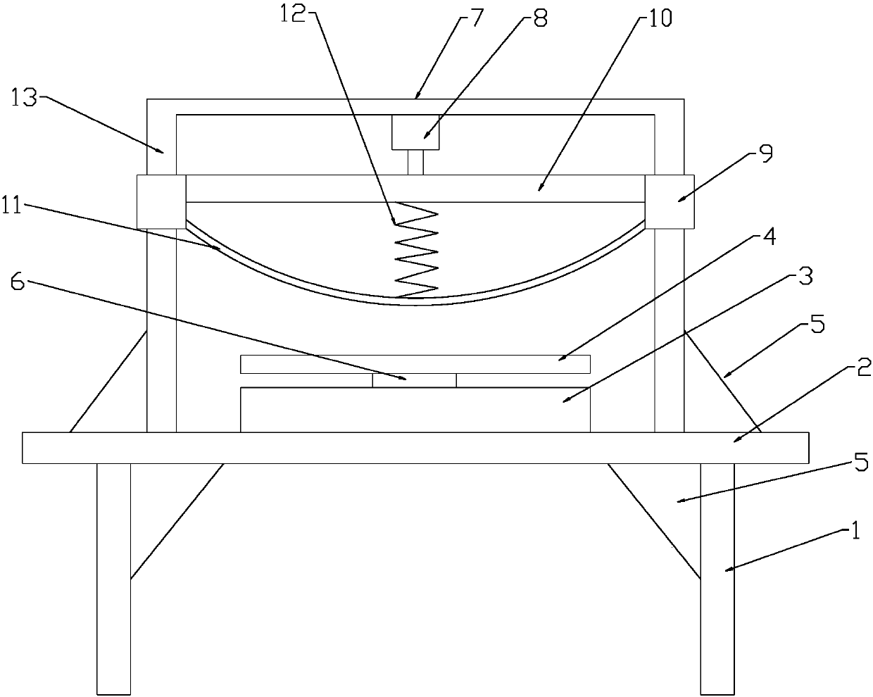 Waterproof material fastening device