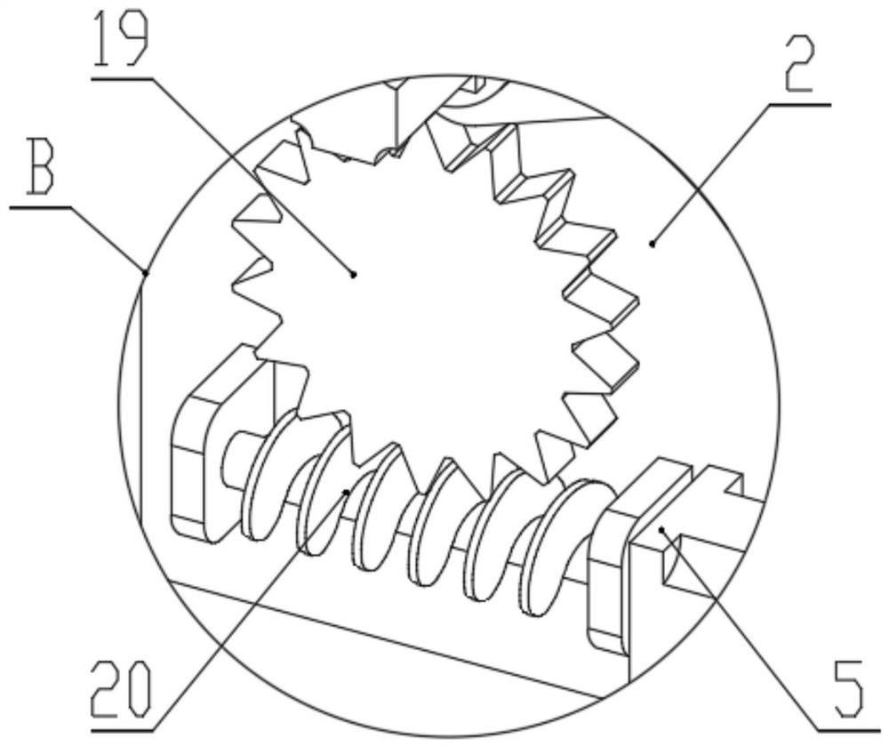 Material transportation robot with high bearing capacity