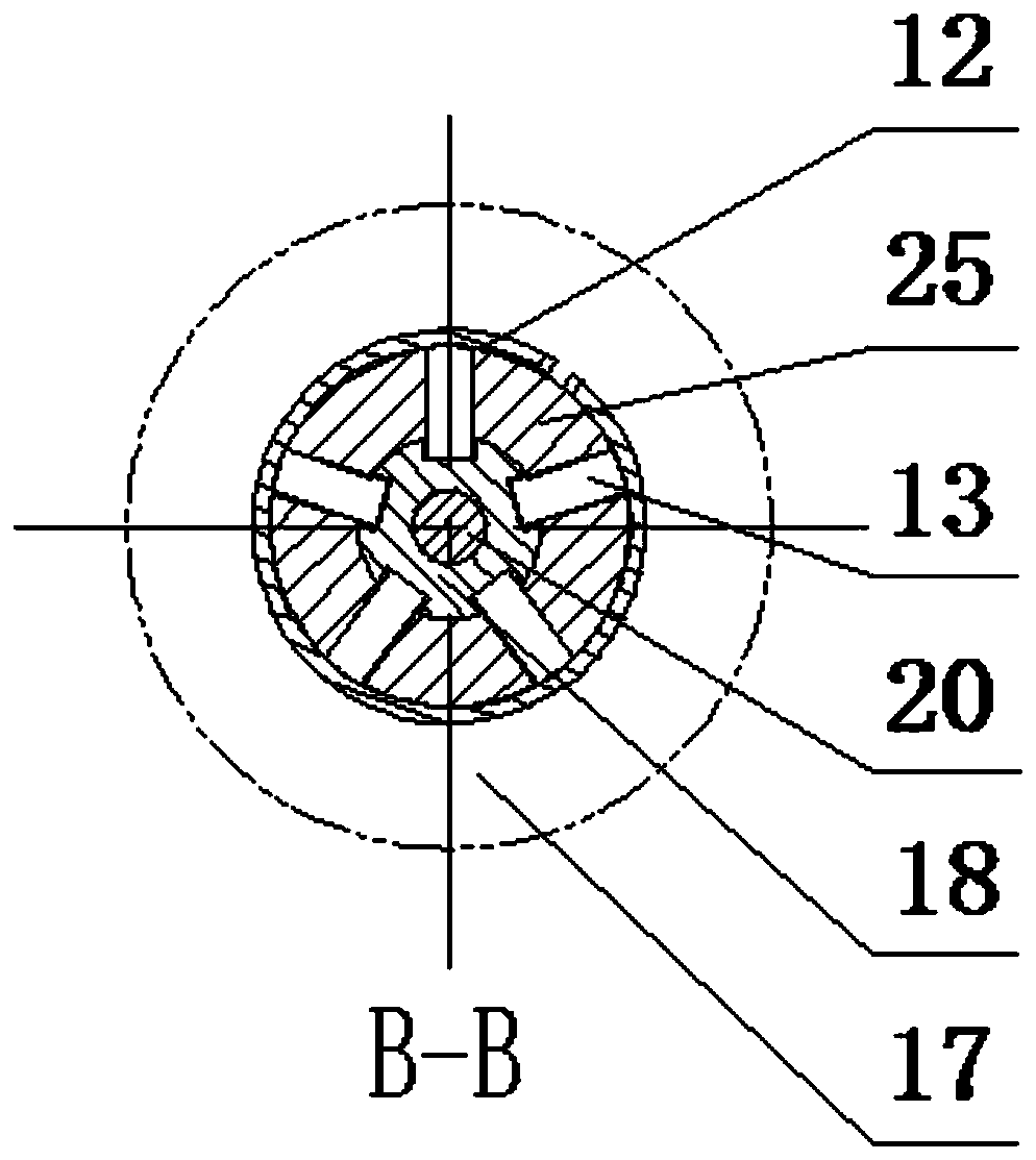 A high-precision grinding machine double-tightening self-centering mechanism fixture and its grinding machine