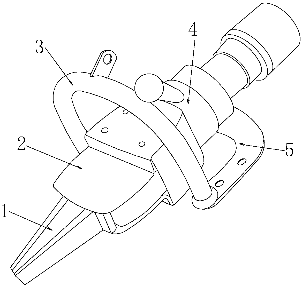 Sprue-riser removal machine