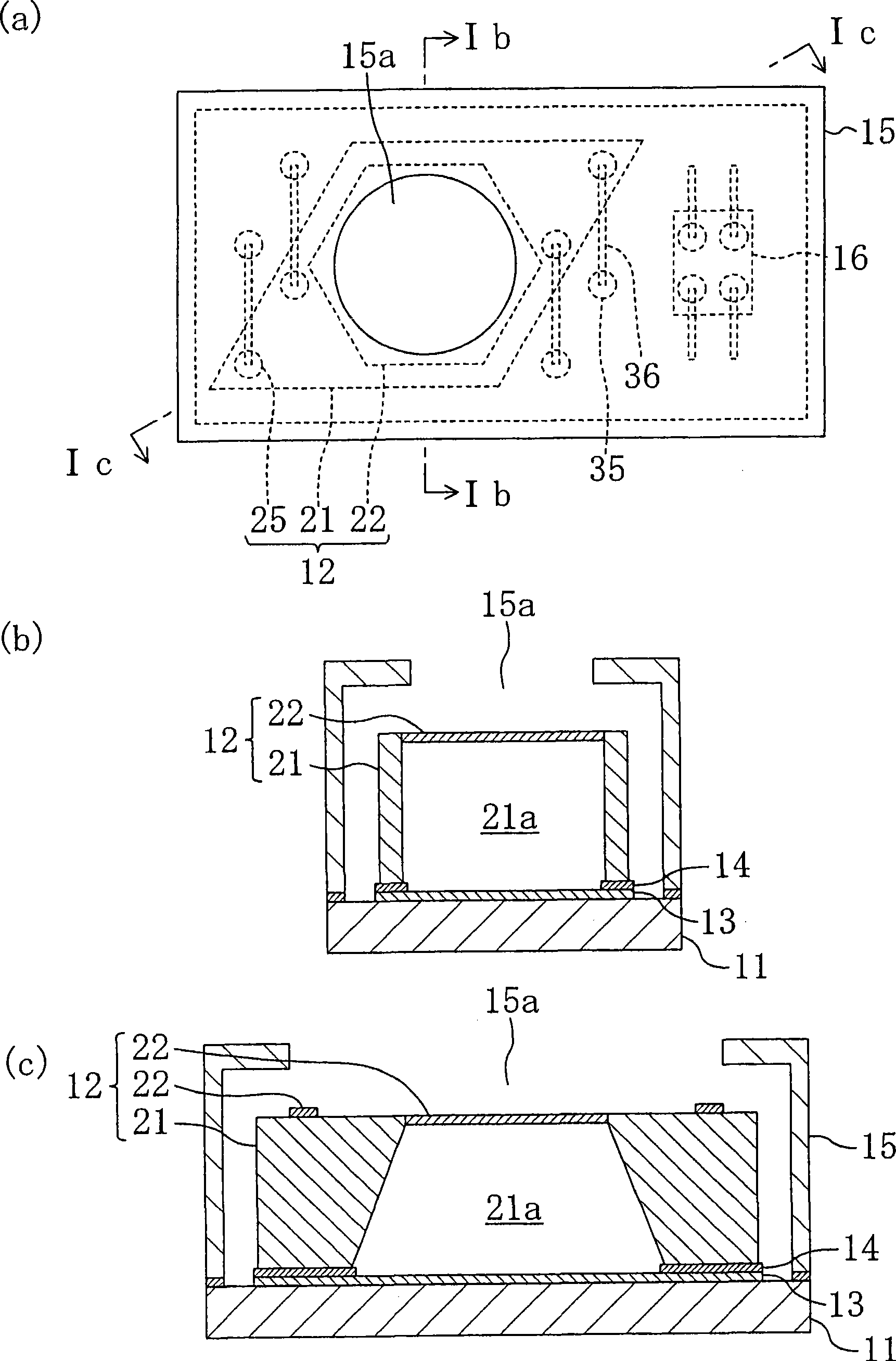 Sensor device and fabrication method for the same