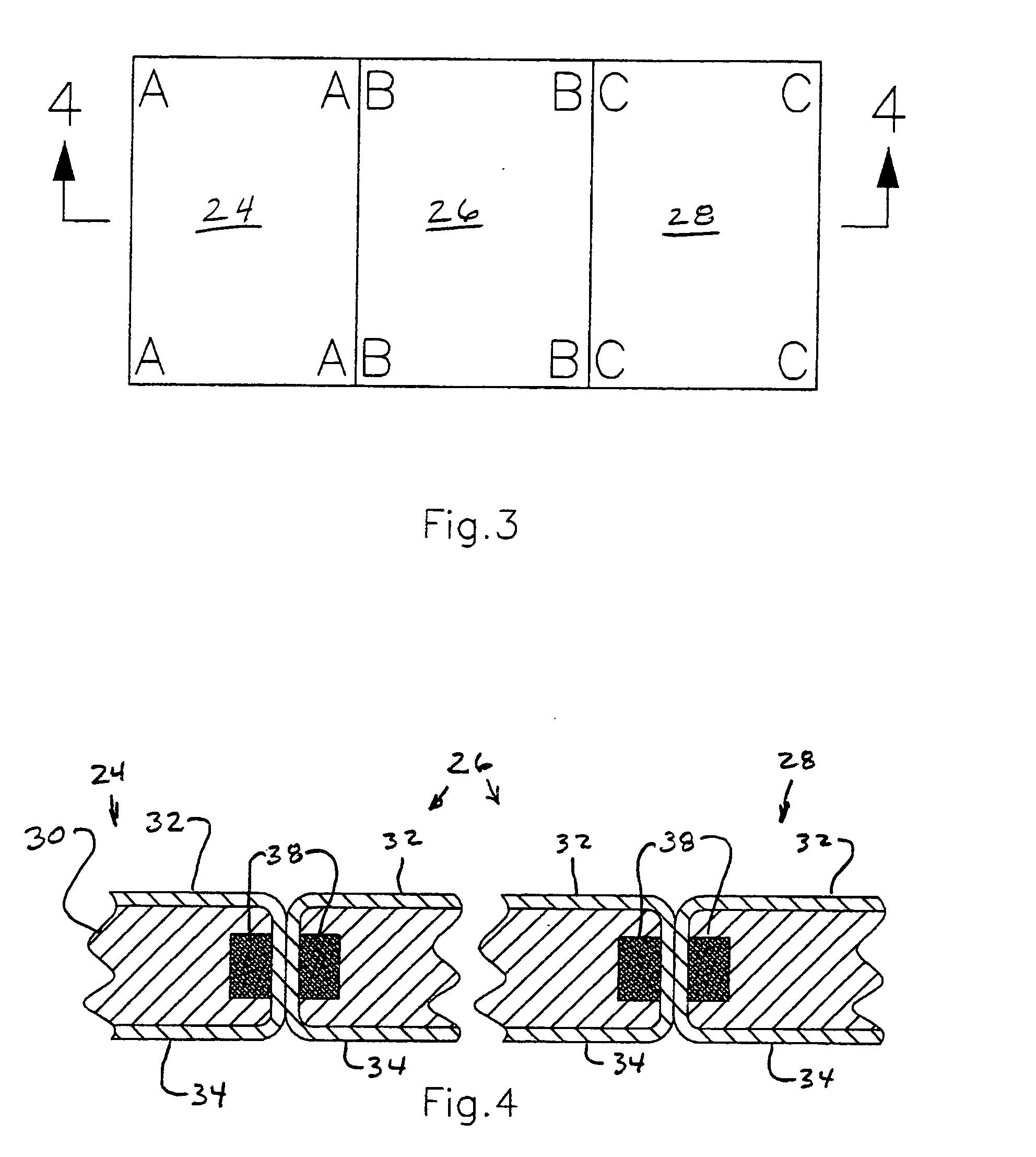 Table pad coupling system