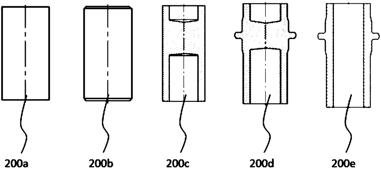A Cold Forging Process of Hollow Output Shaft with Flange