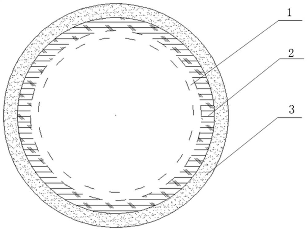 Water hose with holes and preparation method of water hose