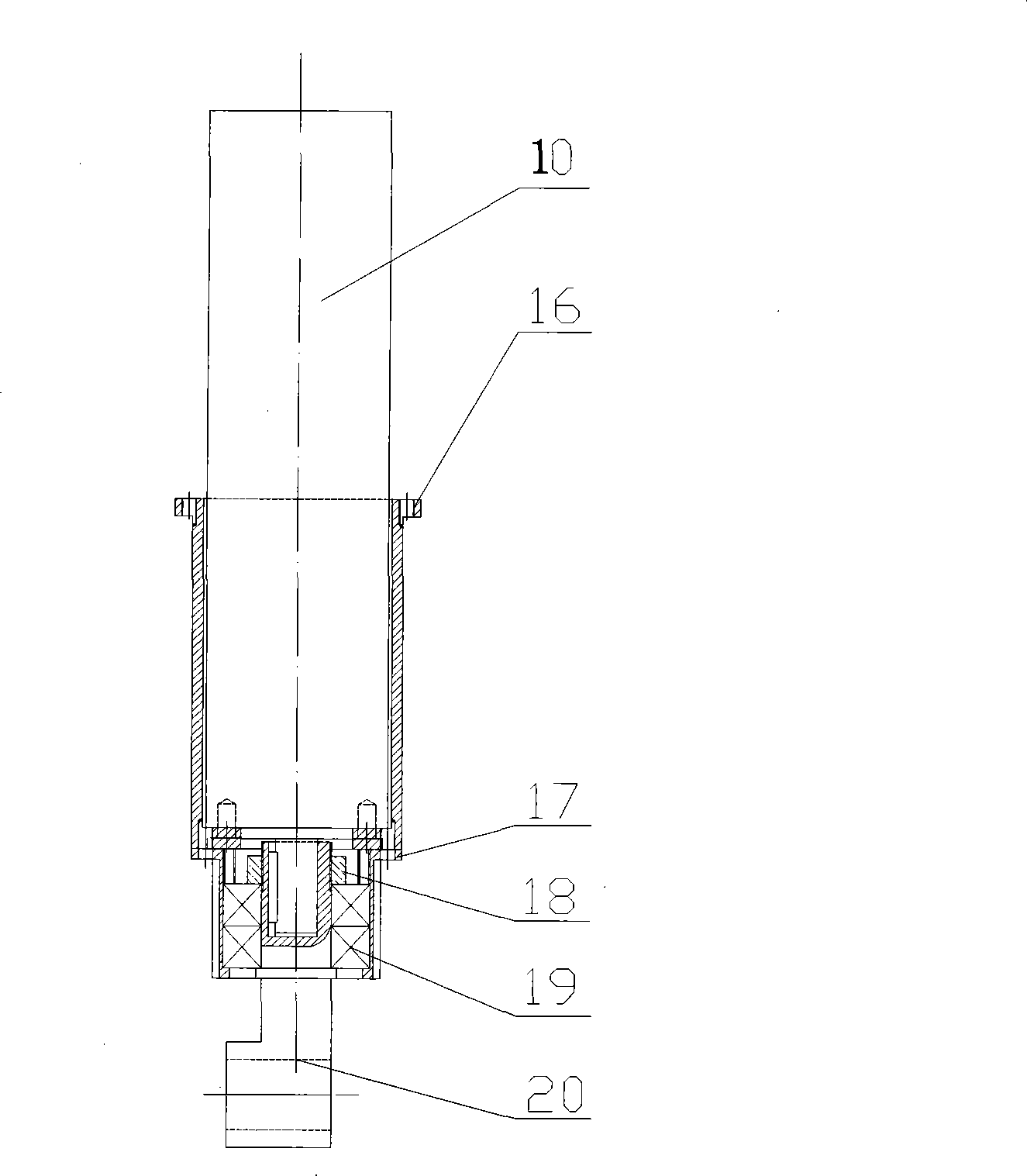 Pavement self-adaptive rhombic moonmobile moving system having middle two-wheeled active swinging arm